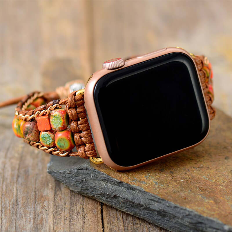 Bracelet Apple Watch , Montre Orange