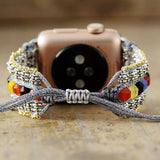 Bracelet Apple Watch Style Gothique en Agate (38-41mm)
