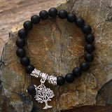 Bracelet Arbre de Vie en Onyx